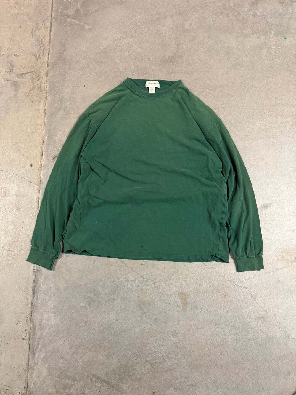 Vintage Eddie Bauer Forest Green Long Sleeve T-Shirt
